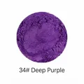 Deep purple color 34 pearlescent mica powder for DIY resin crafts and slime projects - Pearl Powder #34 Deep Purple