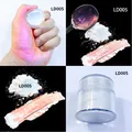 Mermaid aurora chameleon mica powder for resin and slime, LD005 pearlescent pigment - Aurora Powder LD005 Aurora Orange Red