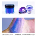 No.8 Gold-Purple-Red chameleon pigment powder for resin and slime DIY crafts - Chameleon Powder #8 Gold-Purple-Blue