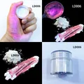 Chameleon mermaid pearl powder LD006 with shimmering purple and pink aurora shift. - Aurora Powder LD006 Aurora Red