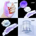 Aurora pearl powder LD007 with purple chameleon shimmer effect for resin and slime - Aurora Powder LD007 Aurora Purple