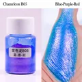 Professional Chameleon B05 blue-purple-red color shift mica powder for resin crafts - Chameleon Powder B05 Blue-Purple-Red