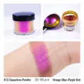 Chameleon pearl powder #13 in 20-80μm, orange-red blue-purple red shift for resin - Chameleon Powder #13 Orange-Blue-Purplish Red