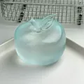 Handmade translucent light blue apple shaped stress relief Vaseline soap fidget toy - Vaseline Apple / Blue