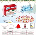 Christmas Santa Claus magnetic battle board game set with storage bag and manual - Santa Claus Battle Chess + 20 Pieces + Storage Bag