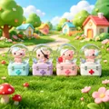 Adorable glowing cartoon medical bear crystal ball ornaments for children's birthday gifts - Medical Bear Style (NO.104) / 45# Light + Snow (Random One)