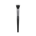 Professionele make-up kwast met zwart zilveren handvat en tweekleurige borstelharen - Gradient Fiber Brush (40 Deep Brown Single 17)