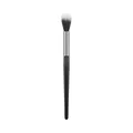 Professionele make-up kwast met zwart en zilver handvat voor nauwkeurig contouren - Flame Shape Highlighter Brush (40 Deep Brown Single 19)