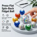 Detailaufnahme von 3D-Druck Planeten-Fidget-Spinnern mit Druck- und Drehfunktion - Planetarischer Druck-Rotations-Stil / Mehrfarbig