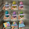 Set of 12 colorful glitter poop squeeze toys for effective stress relief and fun - Set of 12 / Maltose Poop Style