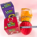Grote rode aardbei squishy speeltje gemaakt van TPR traag rebound materiaal box - Aardbei Squishy / 11cm Boxed