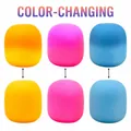 Balle anti-stress cylindrique en maltose photochromique en plusieurs couleurs vives - Squishy Farine Changement Lumière (Sac Unique) / Couleur Aléatoire