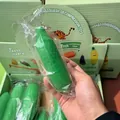Realistic green cucumber decompression squeeze toy for stress relief in clear packaging - Cucumber Shape / 1 Piece / Green
