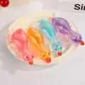 Colorful maltose syrup duck squeeze toys with glitter finish for stress relief therapy - Duck