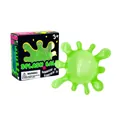 Vivace giocattolo antistress verde a forma di schizzo con confezione regalo inclusa. - Virus Verde (In Scatola) / Verde