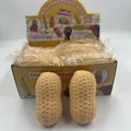 Realistic peanut squishy toy set for stress relief and sensory play - Simulated Peanut