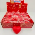 Red heart squishy stress relief toy gift box with slow rebound texture. - Simulation Heart Shape