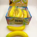 Simulation banana squeeze slow-rebound squishy toy set of 12 pieces in display box - Realistic Style / 1 Piece / Simulation Banana
