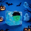 Παιχνίδι Halloween Frankenstein κύβος πάγου squishy για ανακούφιση άγχους και διακόσμηση - Κρανίο / Τσάντα OPP / Μπλε