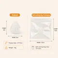 Translucent strawberry-shaped slow rebound squeeze toy made of soft TPR material - Small Strawberry / Bulk/Loose Packaging / Clear