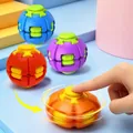 3D-gedruckter Fidget-Spinner-Ball zum Stressabbau mit Verformung und reibungsloser Rotation - Druck Rotierender Ball / Einzelstück
