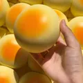 Giocattolo antistress squishy a forma di patata arrosto realistica per il relax sensoriale - PVC / Stile Latte di Soia (Pieno di Mattoncini)