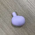 Lila Silikon-Blasenkern-Zubehör für DIY-Quetschspielzeug-Blaspuppen Modell Zubehör - L / Lila