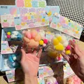 Soft cat paw squishy stress relief toy with colorful macaroon style packaging - Plush Cat Paw (Single Unit) / Mixed Colors