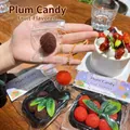 Realistic red bayberry squishy toy with orange bead chain for creative stress relief - Waxberry (Purplish Red) / 1 Piece Pack