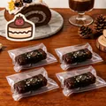 Realistic handmade food-grade silicone chocolate cake squishy toys for stress relief - Sauce Dripped Cake Style / Glazed Chocolate / Coffee