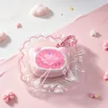 Rosa Katzenkopf Gelee Squishy Spielzeug aus weichem Silikon zum Stressabbau - Gelee Katzenkopf / Rosa