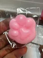 Μεγάλο ροζ squishy παιχνίδι πατούσα γάτας 7cm για άγχος, αισθητηριακό παιχνίδι για ενήλικες - Μικρή Πατούσα Γάτας