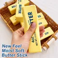 Yellow butter stick slow rebound squishy toy for stress relief and sensory tactile play - Butter Stick / 10.5*2.5*2.5
