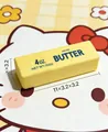 Gelbes Butter-Themen Slow Rebound Squishy Spielzeug für Stressabbau und Sensorik - Butterriegel (10.5*2.5*2.5) / Gelb