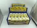 Set van 12 realistische boter squishy speeltjes, langzaam rijzend, in displayverpakking. - Marmer Goud / 12 Stuks/Doos
