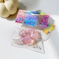 Simpatico squishy zampa di gatto rosa glitterata kawaii in una bella confezione - Zampa di Gatto Decorata con Glitter / Grande Ispessito / Zampa di Gatto Rosa Polarizzata in Cristallo