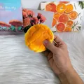 Soft slow rebound pineapple bun squishy decompression toy squeezed by hand on fur - Small Yellow Pineapple Bun