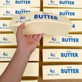 Großer langsam aufsteigender Butter-Squishy, weiches Spielzeug zum Stressabbau - Übergroßes Butterstück