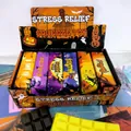 Halloween αντιστρες παιχνίδια squishy σε σχήμα βουτύρου σε κουτί - Σετ των 12 / Στυλ Halloween