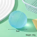 Premium blue basketball stress relief squishy toy with 5cm diameter and 80g weight - Basketball