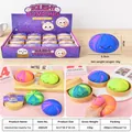 Giocattolo antistress a rimbalzo lento a forma di panino al vapore con mini vaporiera - Mini Panino Vetroso (SZ0013) / Con Vaporiera