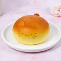 Slow rebound cat face bun squishy toy, 10cm diameter, stress relief simulation food toy - Large / Cat Squishy