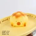 Cute yellow animal-shaped slow rebound squishy bread toy for stress relief - Large / Pineapple Pig