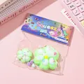 Cute green cat paw squishy stress relief toy set in packaging - Combination Set / Green