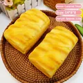 Realistic coconut toast simulation bread PU foam slow rising squishy stress relief toy - Large / Coconut Toast (SZ00069)