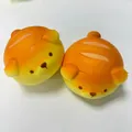 Cute animal shaped slow rebound squishy bread toys for stress relief and sensory play - Large / Dolphin