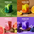 Jouet sensoriel torsadé sensible à la température en quatre variantes de fruits - Ensemble de 4 Couleurs Sensibles à la Température