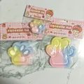 Jouet sensoriel en silicone en forme de patte de chat pour le stress en emballage de vente - 14cm / Griffe de Chat Arc-en-Ciel Tricolore