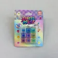 Retail blister pack showing 9 colorful mechanical keyboard switch fidget toy keychains. - PC 9-Key (Cardboard Pack)