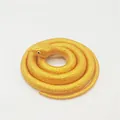 Realistic golden soft rubber snake toy prank prop animal model - 80cm Field Snake / Gold